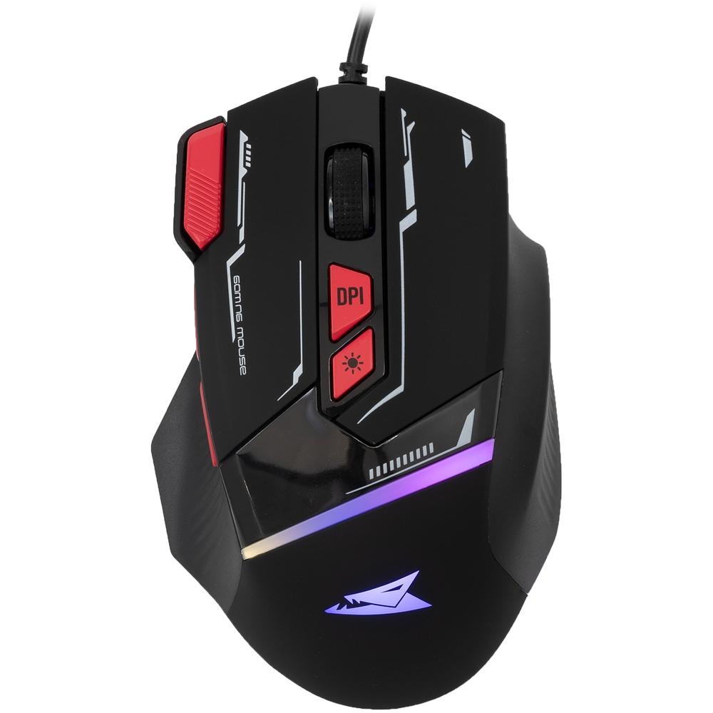Mysz gamingowa RGB Baracuda MANTA czarna